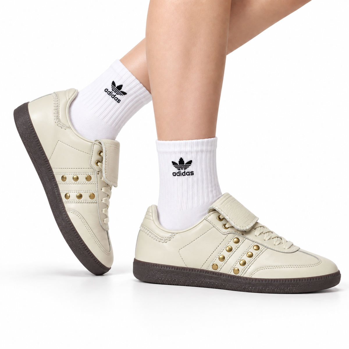 Adidas Originals Slip-On Sneakers | Stud Detail Low-Top | 2 Colorways EU 36–45