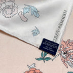 Hermes Style Lightness in Bloom Silk Scarf - Pink - Detail Image 8