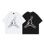 Jordan Unisex Cotton Graphic Text Short-Sleeve T-Shirt