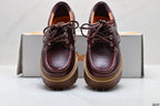 Timberland Burgundy Women's Platform Boat Shoe - detail image 7