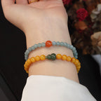 Pandora Jadeite Bead Bracelet