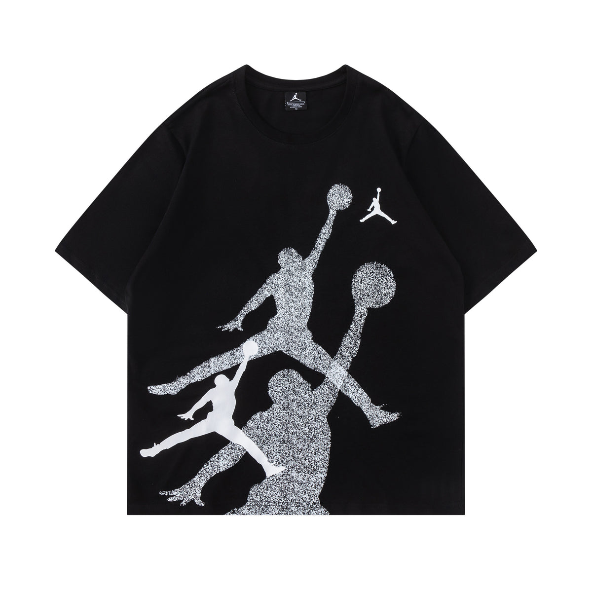 Jordan Unisex Trendy Graphic Cotton Crew-Neck Short-Sleeve T-Shirt