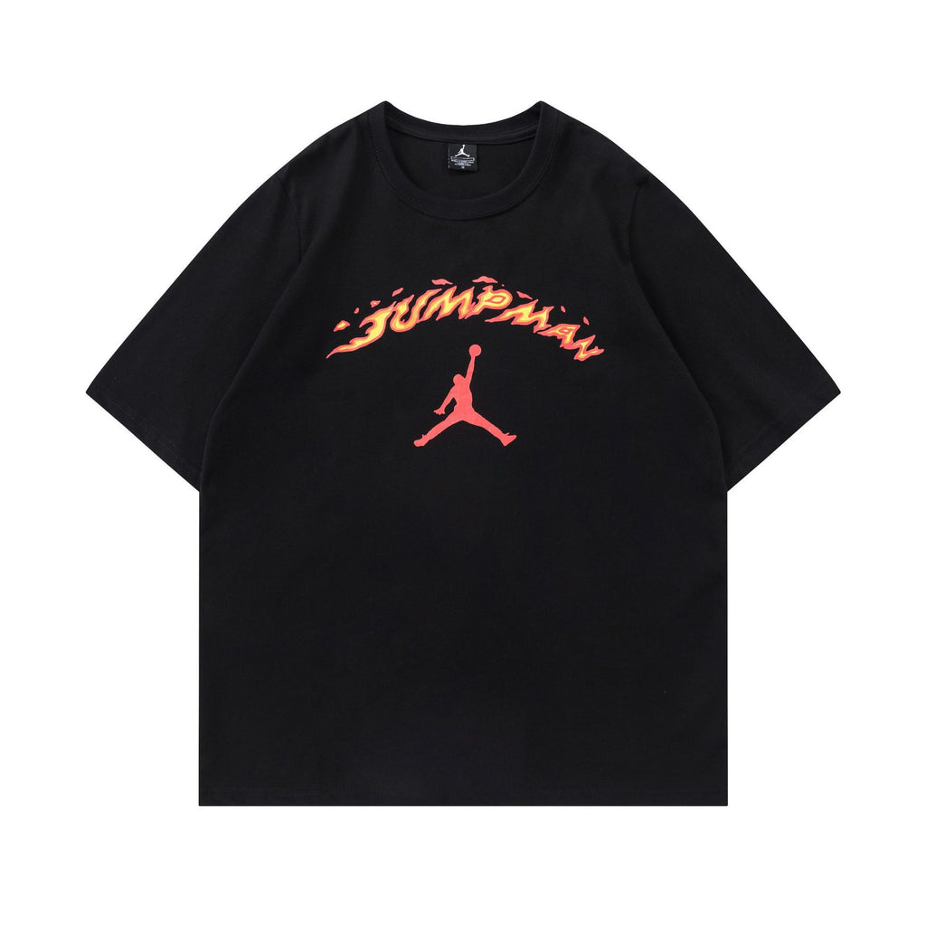 Jordan Unisex Trendy Graphic Cotton Crew-Neck Short-Sleeve T-Shirt
