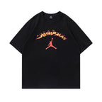 Jordan Unisex Trendy Graphic Cotton Crew-Neck Short-Sleeve T-Shirt