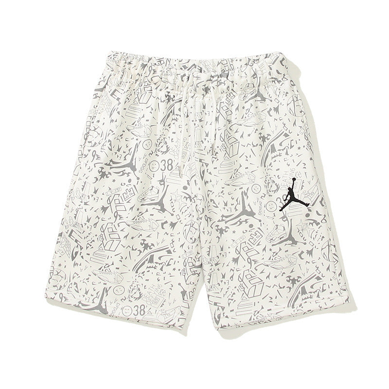 Jordan Unisex All-Over Graphic Shorts