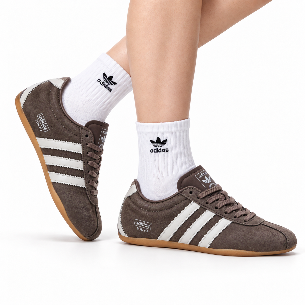 Adidas Tokyo Brown Suede Sneakers – Classic Retro Lifestyle Shoes
