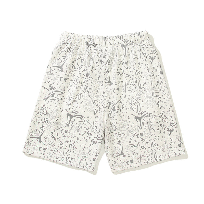 Jordan Unisex All-Over Graphic Shorts