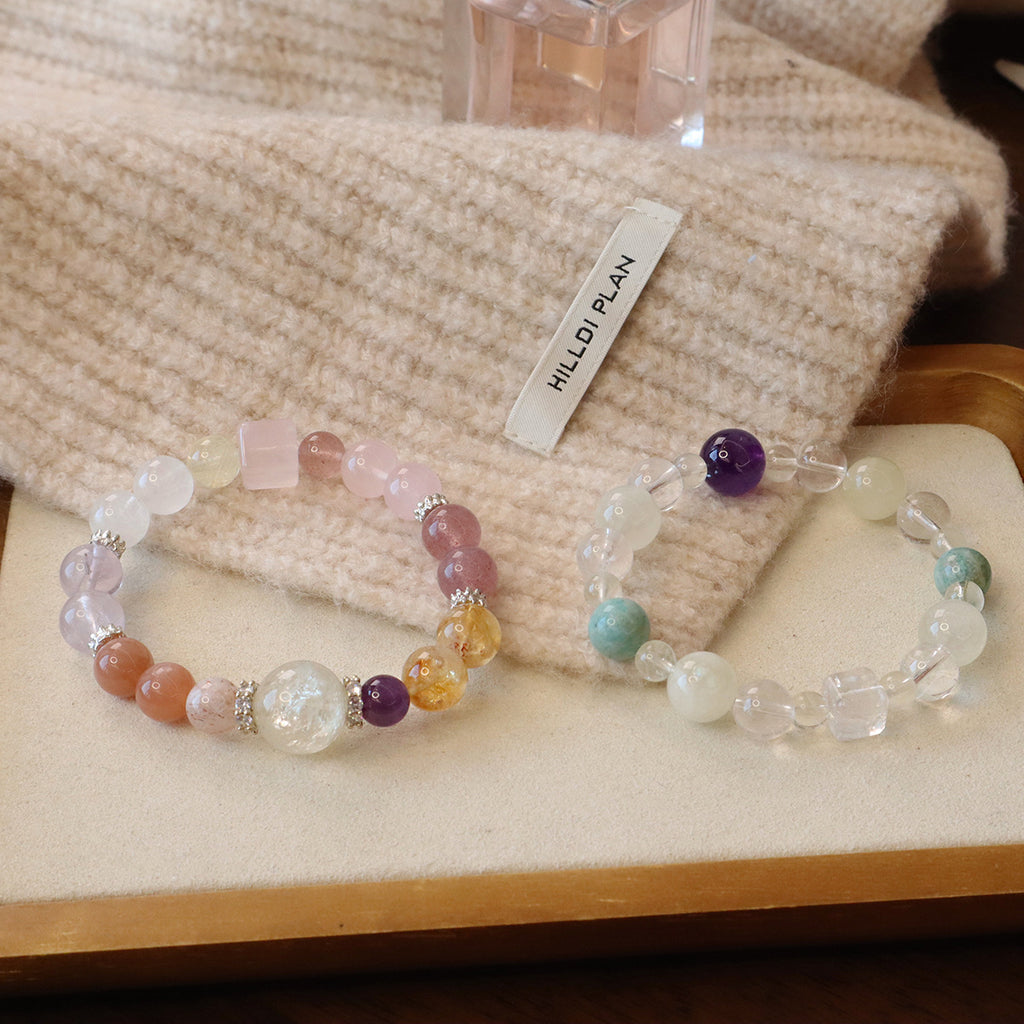 Pandora Natural Crystal Bead Bracelet