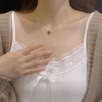 Pandora  Natural Hetian Jade Pendant