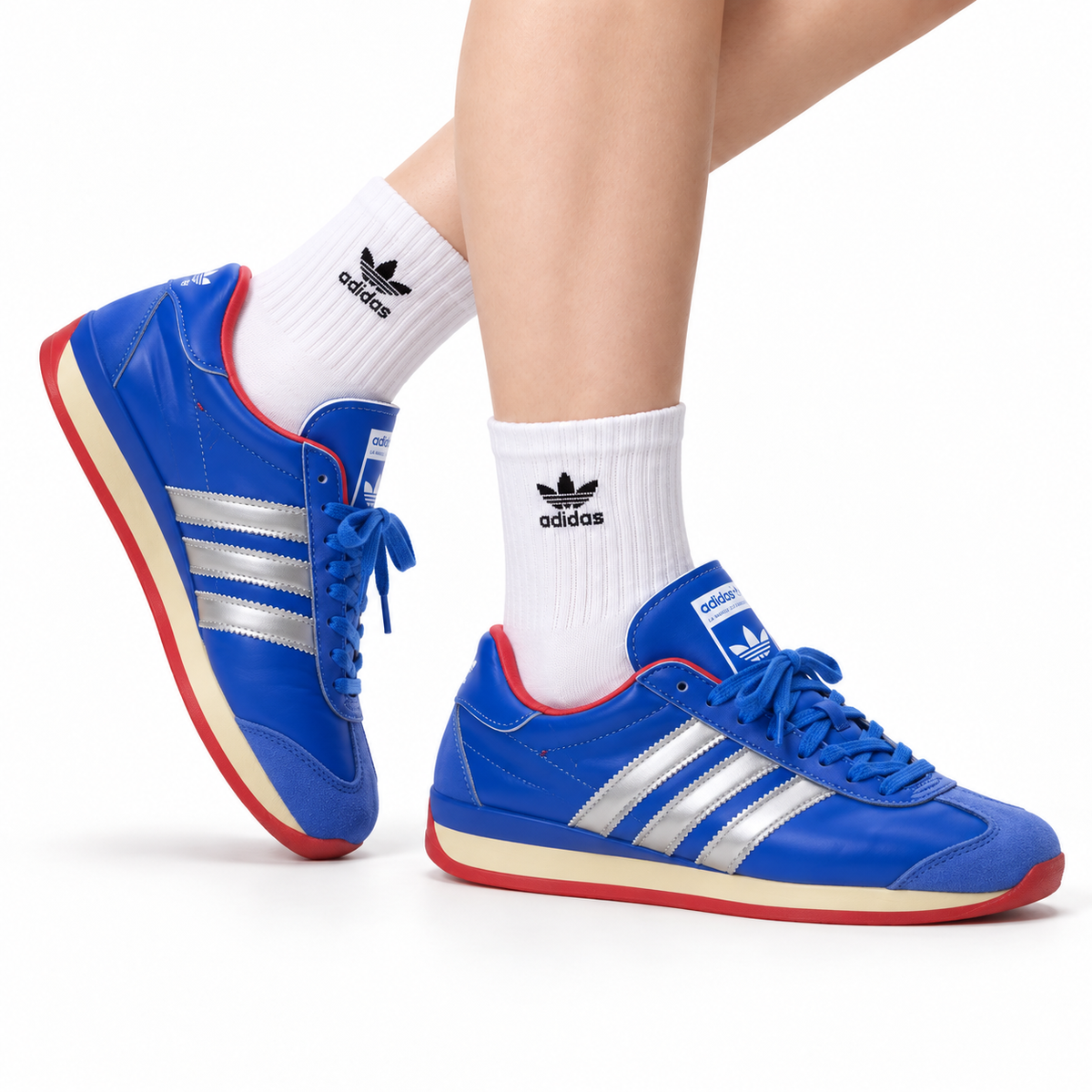 Adidas Porsche Design Blue Silver Racing Sneakers – Retro Motorsport Shoes