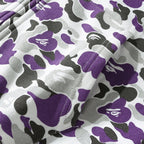 BAPE Purple Camo Shark Zipper Double Hoodie - image 6