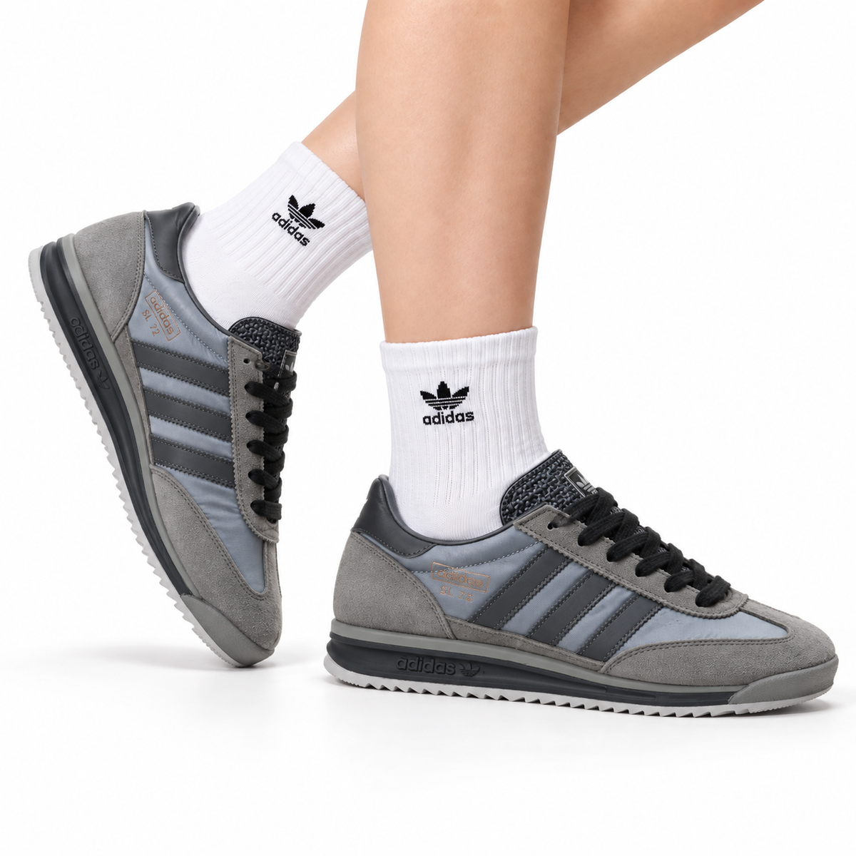 Adidas SL 72 Grey Retro Sneakers