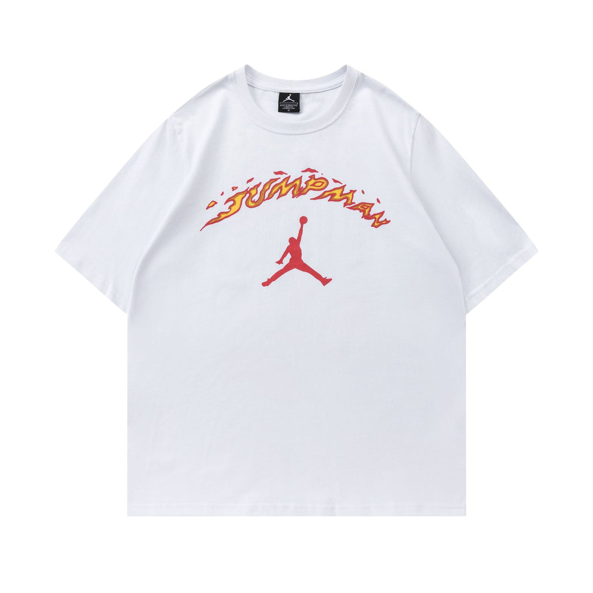 Jordan Unisex Trendy Graphic Cotton Crew-Neck Short-Sleeve T-Shirt