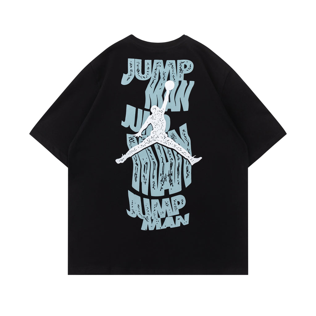 Jordan AJ #23 Collaboration Men's Crew-Neck Short-Sleeve T-Shirt