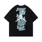 Jordan AJ #23 Collaboration Men's Crew-Neck Short-Sleeve T-Shirt