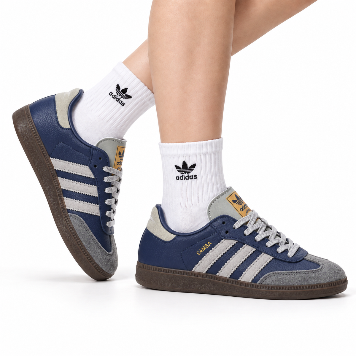 Adidas Retro Low Top Sneakers | Classic Football Style Casual Shoes