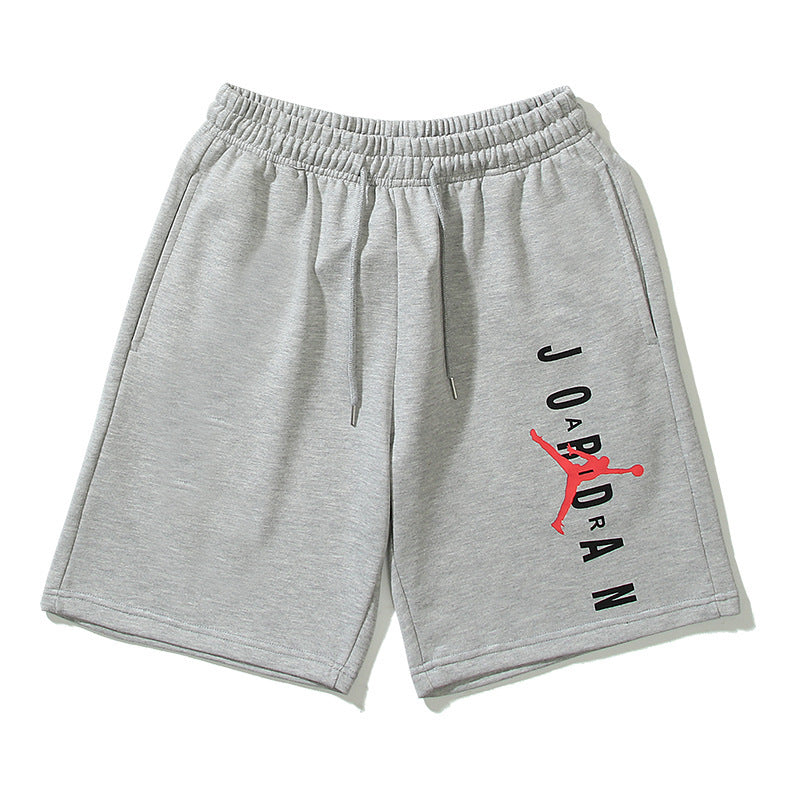 Jordan Unisex Cotton Graphic Lettering Shorts