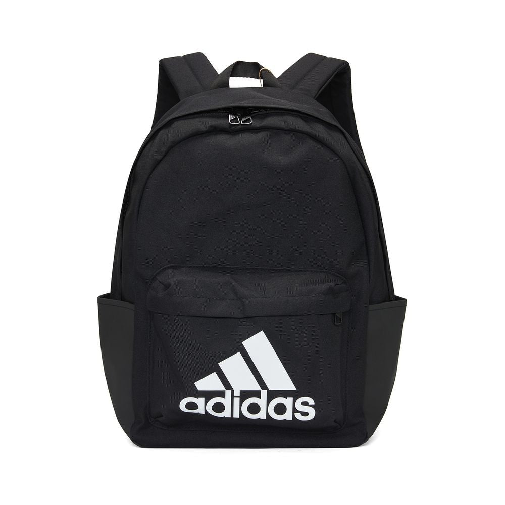 Adidas Classic Backpack | Trefoil Logo Everyday Bag | Core Black