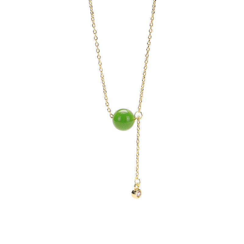 Pandora  Natural Hetian Jade Pendant