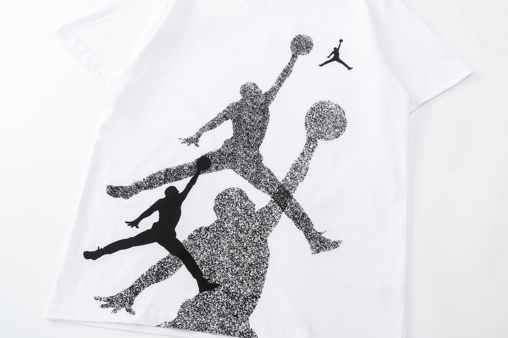 Jordan Unisex Trendy Graphic Cotton Crew-Neck Short-Sleeve T-Shirt