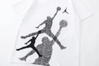 Jordan Unisex Trendy Graphic Cotton Crew-Neck Short-Sleeve T-Shirt