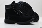 Timberland Black Premium Leather High Outdoor Boot - detail image 5