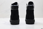 Timberland Black Premium Leather High Outdoor Boot - detail image 6
