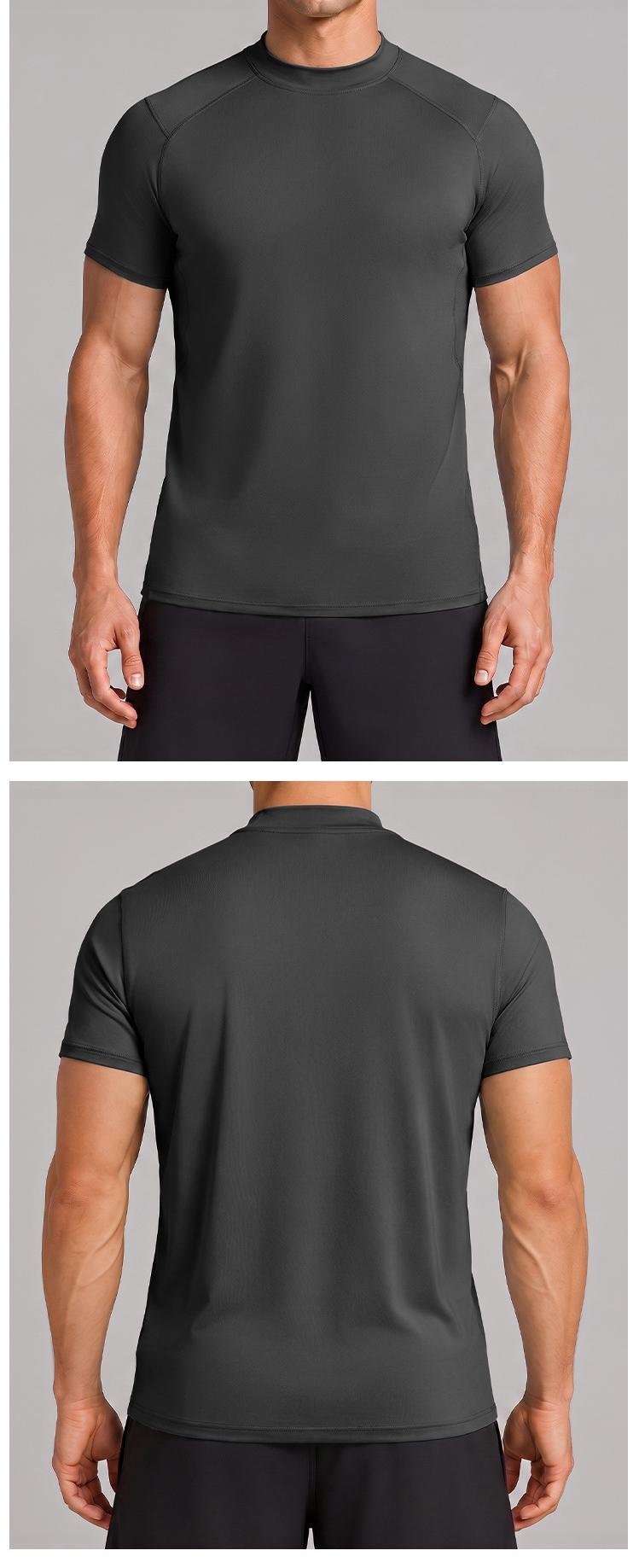 Men's Quick-Dry Breathable Athletic T-Shirt