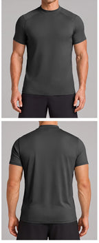 Men's Quick-Dry Breathable Athletic T-Shirt