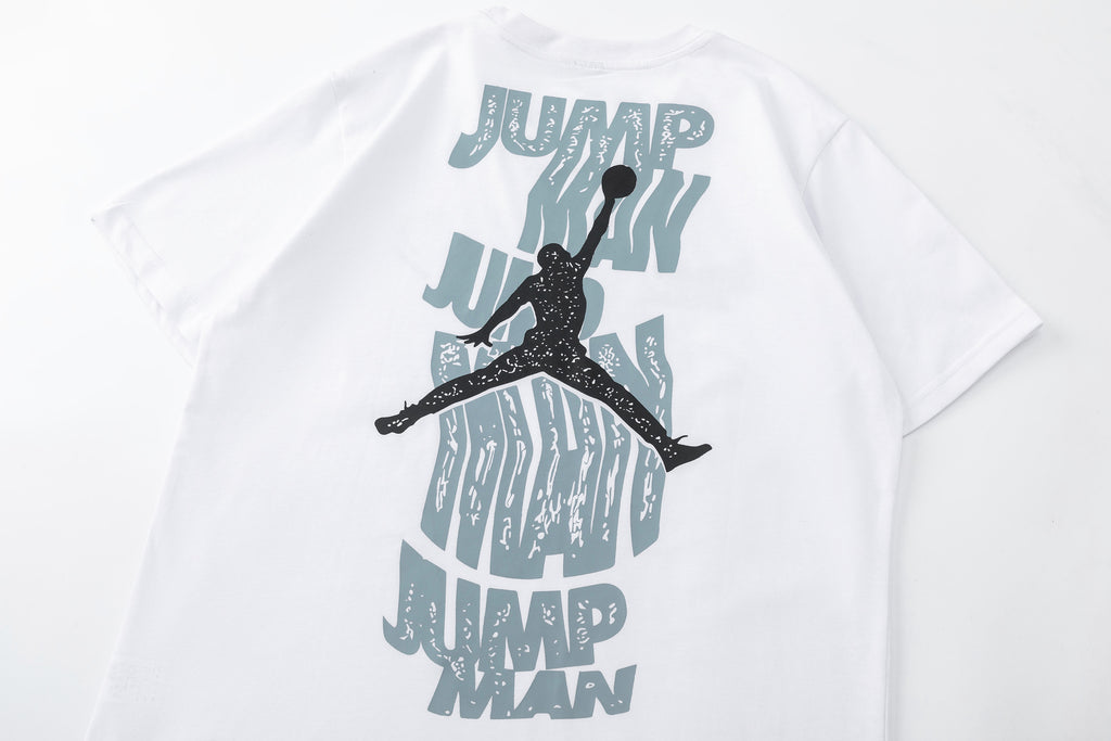Jordan AJ #23 Collaboration Men's Crew-Neck Short-Sleeve T-Shirt