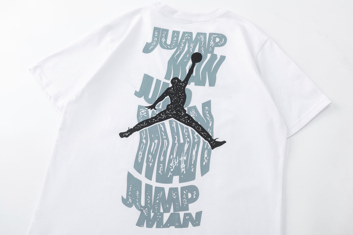 Jordan AJ #23 Collaboration Men's Crew-Neck Short-Sleeve T-Shirt