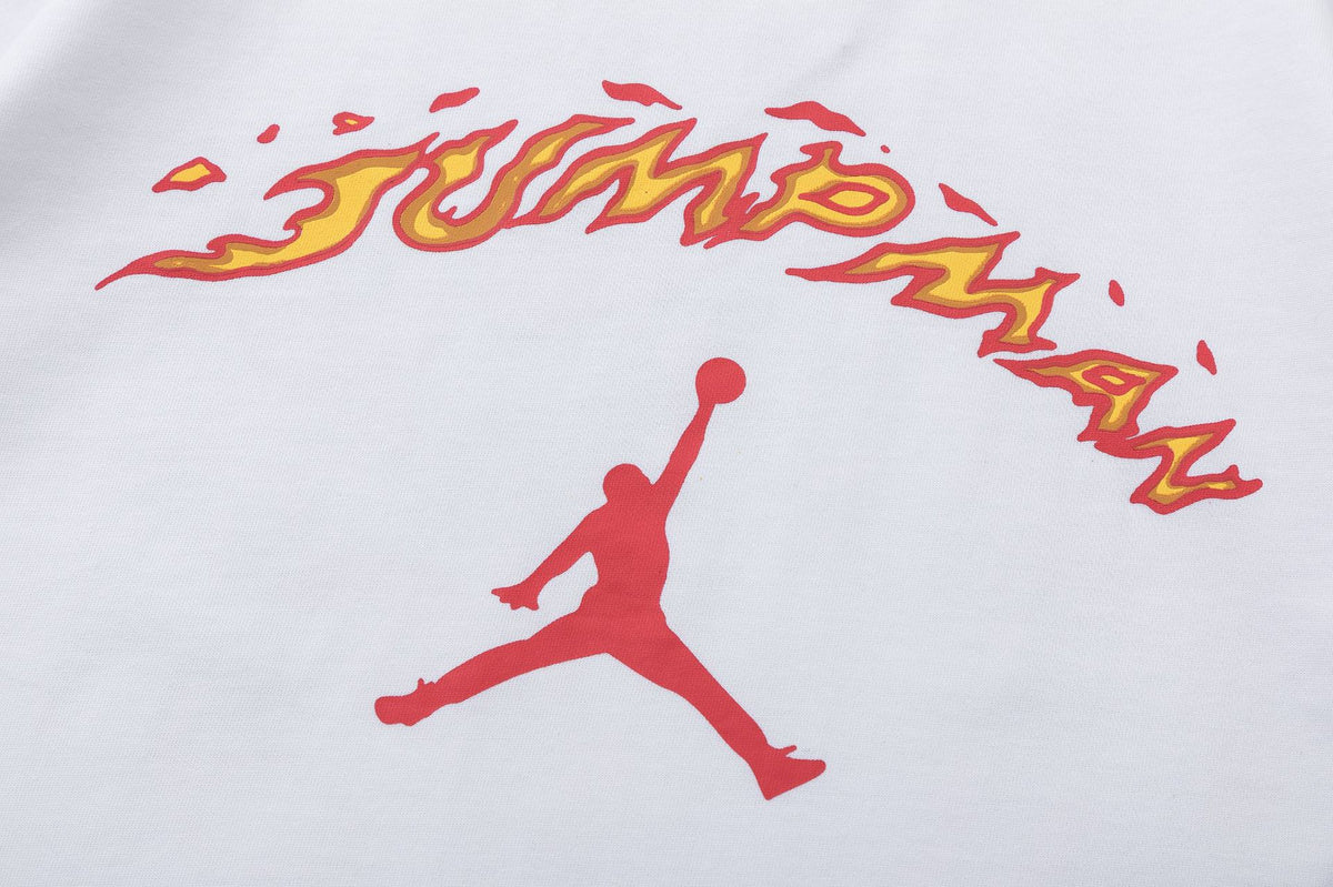 Jordan Unisex Trendy Graphic Cotton Crew-Neck Short-Sleeve T-Shirt