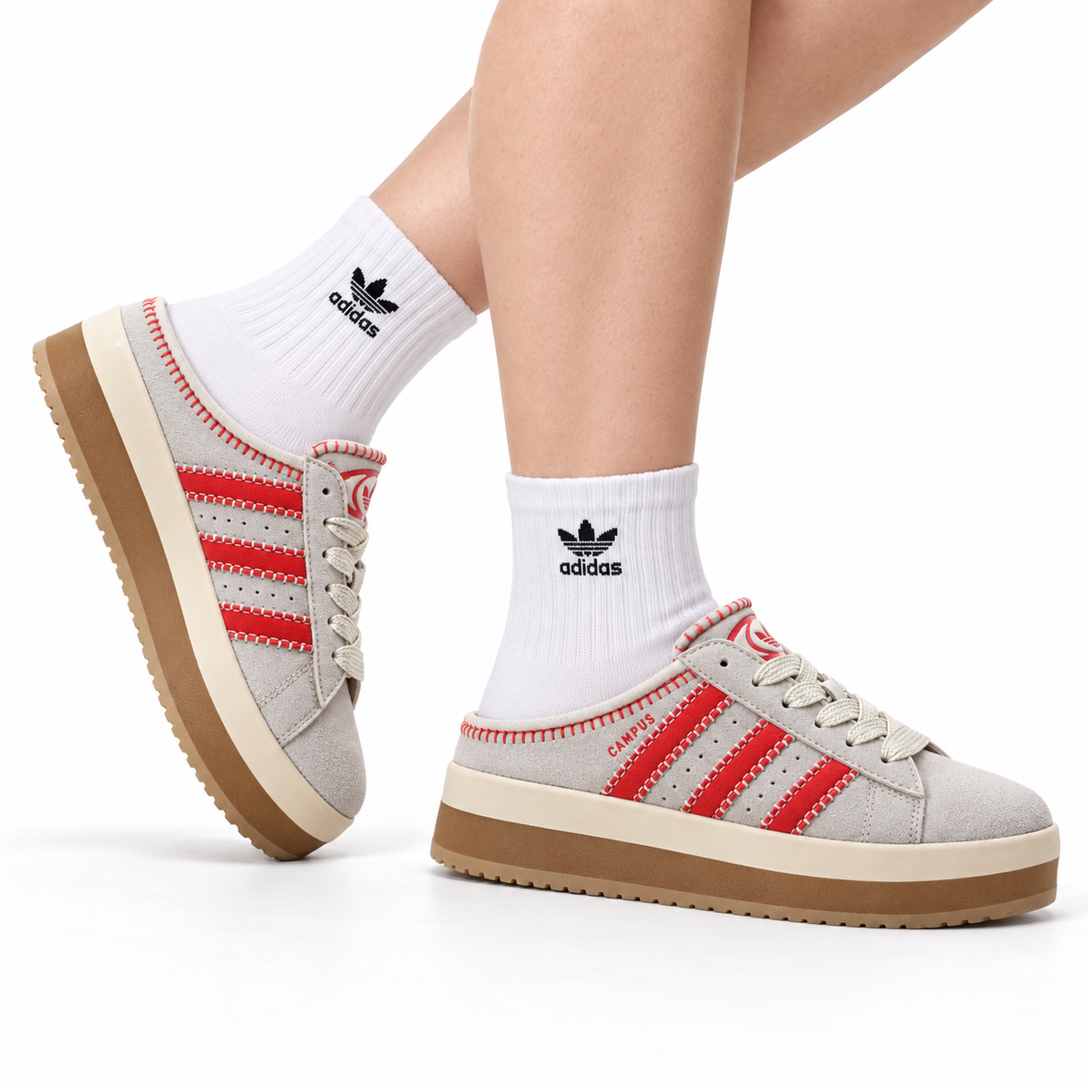 Adidas Originals Campus 00S WTR LO Platform Slides