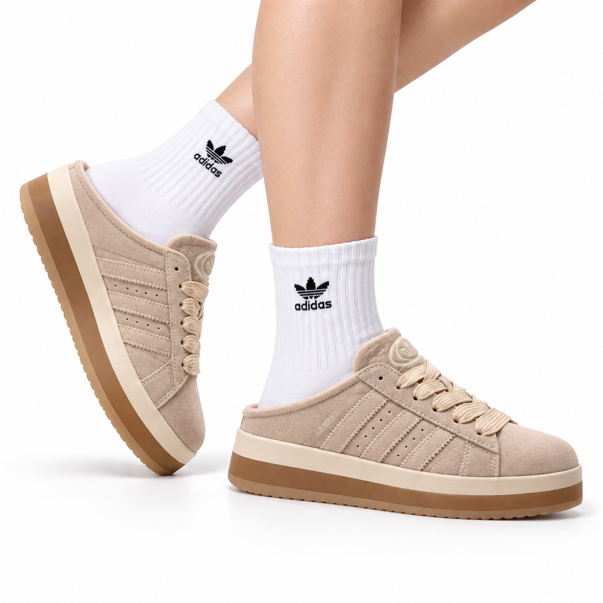 Adidas Originals Campus 00S WTR LO Platform Slides