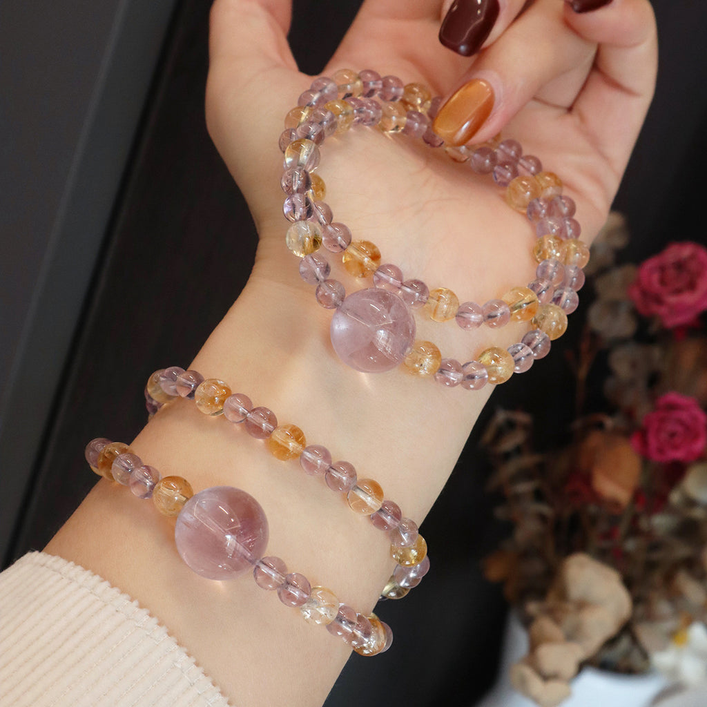 Pandora Natural Amethyst Bracelet | Purple Gemstone | Energy & Prosperity