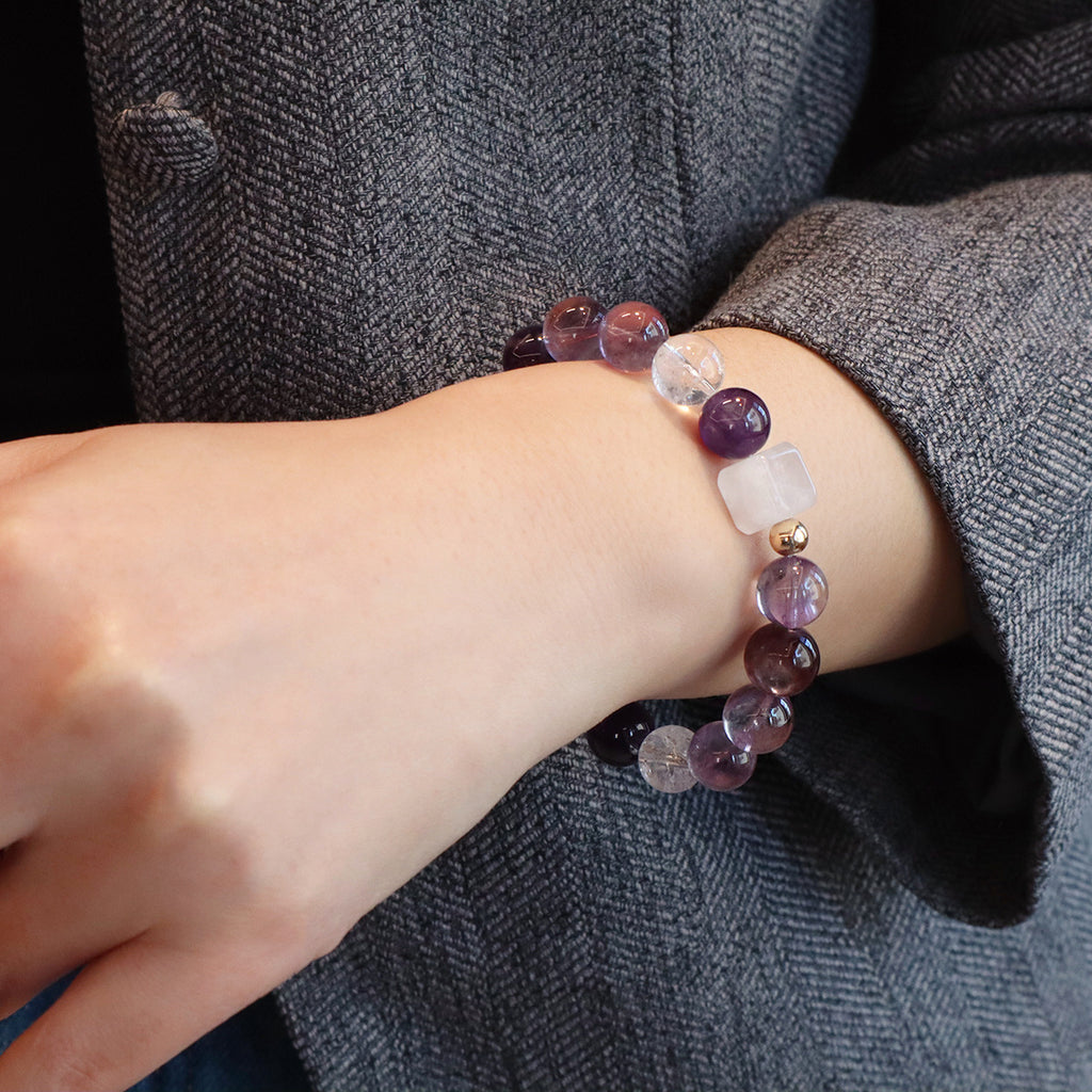 Pandora Natural Crystal Bead Bracelet