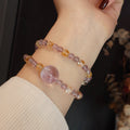 Pandora Natural Amethyst Bracelet | Purple Gemstone | Energy & Prosperity