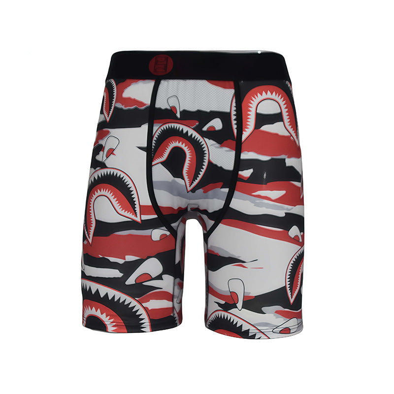 Ethika Style Dark Ghost Graphic Long-Leg Boxer Briefs product detail