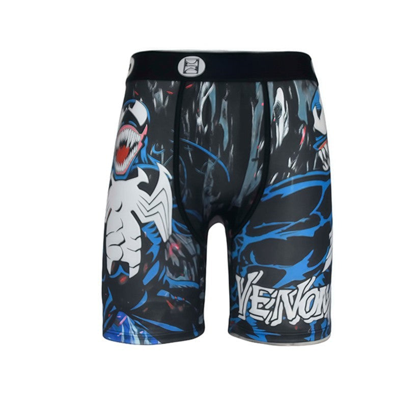 Ethika Style Skull Graphic Long-Leg Boxer Briefs product detail