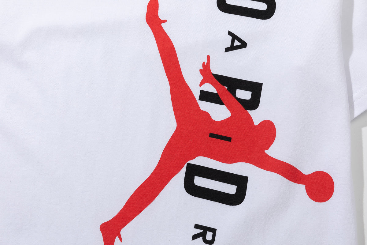 Jordan Unisex Cotton Graphic Text Short-Sleeve T-Shirt