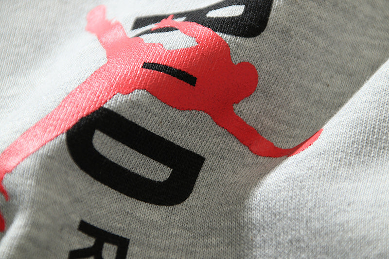 Jordan Unisex Cotton Graphic Lettering Shorts