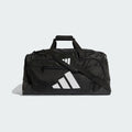 Adidas Tiro League Duffel Bag | 3-Stripes Sport Gym Travel Bag | Core Black