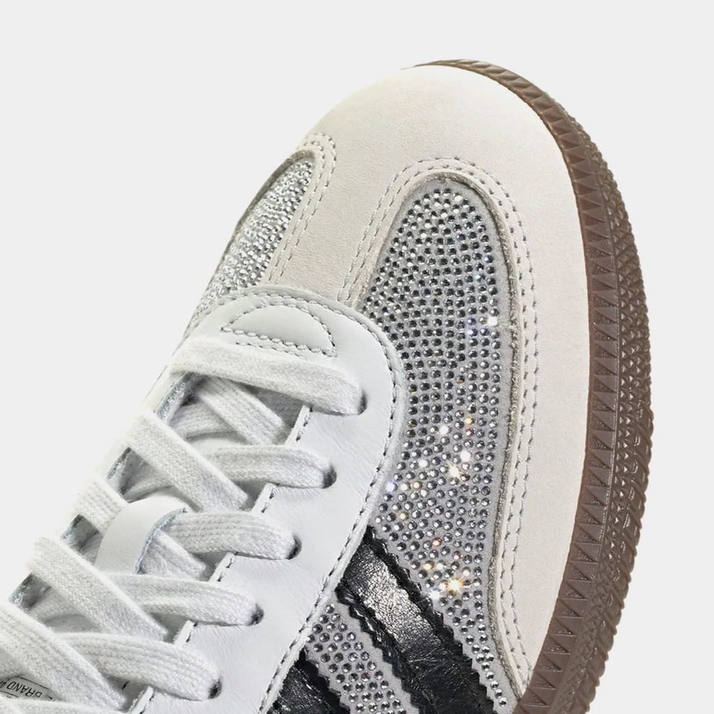 adidas Samba OG Rhinestone Crystal White Silver Women's product image 4