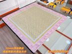 Louis Vuitton Style Monogram Silhouette Double-Sided Silk Scarf - Pastel - Detail Image 2