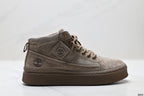 Timberland Gray High-Top Sneaker Boot - right-facing side profile main image