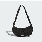 Adidas Originals Crescent Bag | Trefoil Logo Crossbody Bag | Core Black
