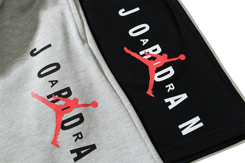 Jordan Unisex Cotton Graphic Lettering Shorts