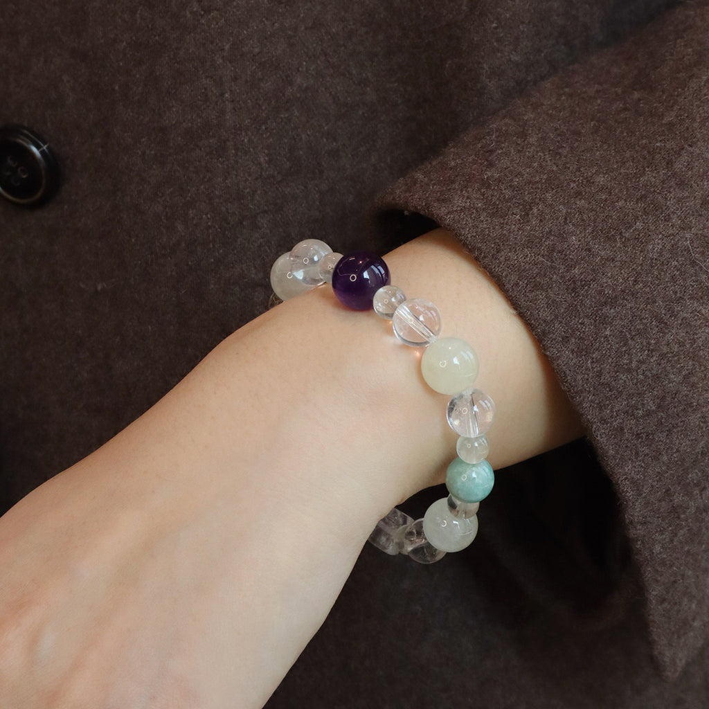 Pandora Natural Crystal Bead Bracelet