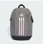 Adidas Power VI Backpack | 3-Stripes Training Bag | Grey / Pink