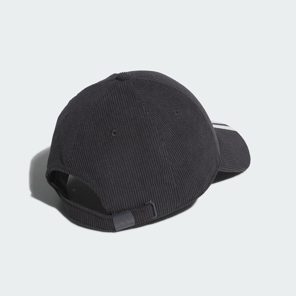 Adidas Baseball 3-Stripes Cap | Curved Brim Sport Hat | Core Black